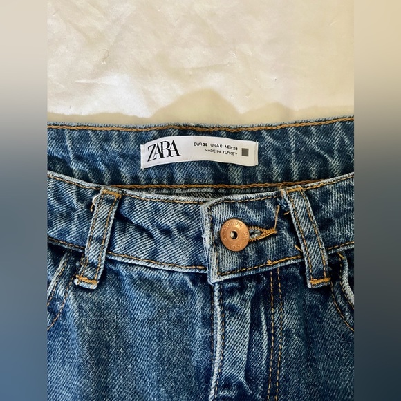 Zara flare high wasted jeans like New! - Picture 4 of 5